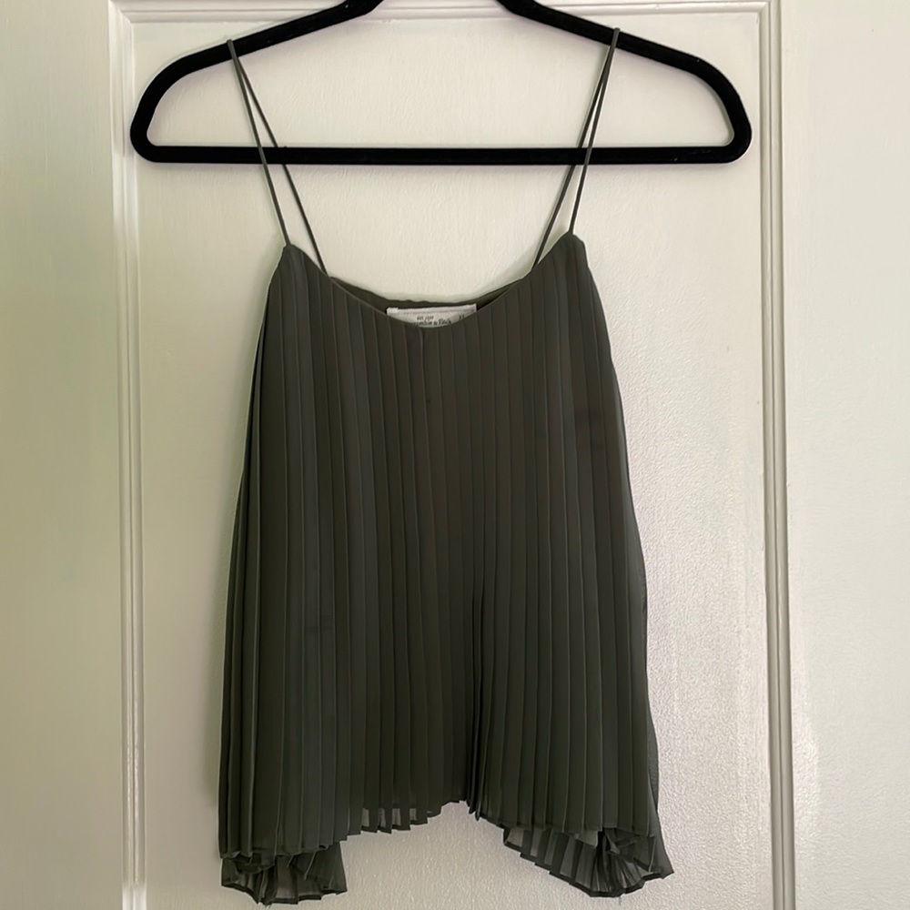 Abercrombie & Fitch Pleated Top